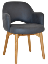 EZ ARM CHAIR ALBURY TIMBER LIGHTOAK