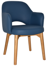 EZ ARM CHAIR ALBURY TIMBER LIGHTOAK