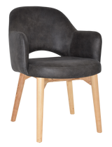 EZ ARM CHAIR ALBURY TIMBER NATURAL