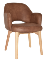 EZ ARM CHAIR ALBURY TIMBER NATURAL