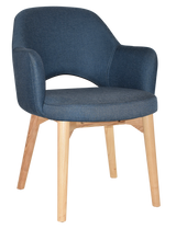 EZ ARM CHAIR ALBURY TIMBER NATURAL