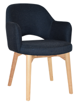EZ ARM CHAIR ALBURY TIMBER NATURAL