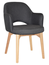 EZ ARM CHAIR ALBURY TIMBER NATURAL