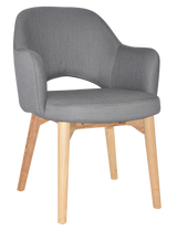 EZ ARM CHAIR ALBURY TIMBER NATURAL