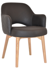 EZ ARM CHAIR ALBURY TIMBER NATURAL