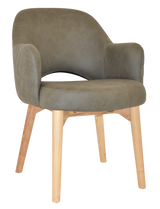 EZ ARM CHAIR ALBURY TIMBER NATURAL
