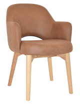 EZ ARM CHAIR ALBURY TIMBER NATURAL