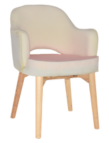 EZ ARM CHAIR ALBURY TIMBER NATURAL