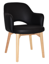 EZ ARM CHAIR ALBURY TIMBER NATURAL