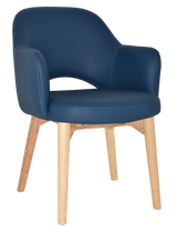 EZ ARM CHAIR ALBURY TIMBER NATURAL