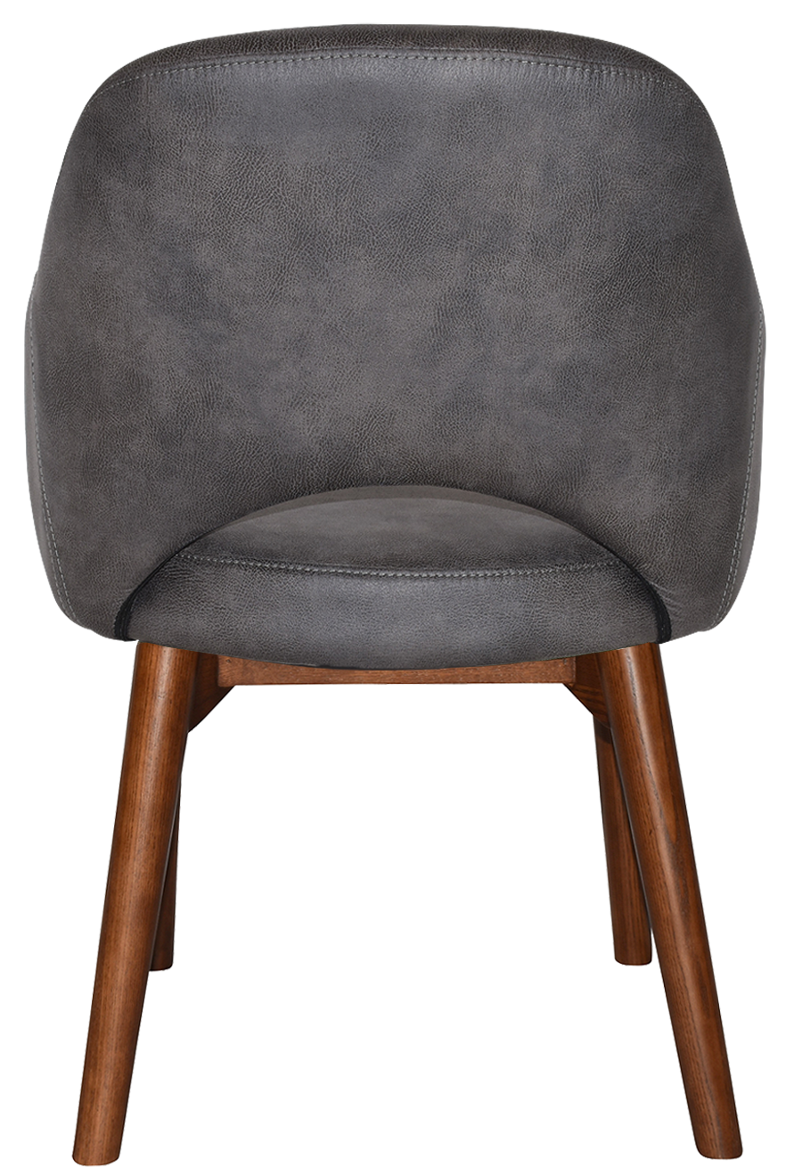 EZ ARM CHAIR ALBURY TIMBER LIGHT WALNUT