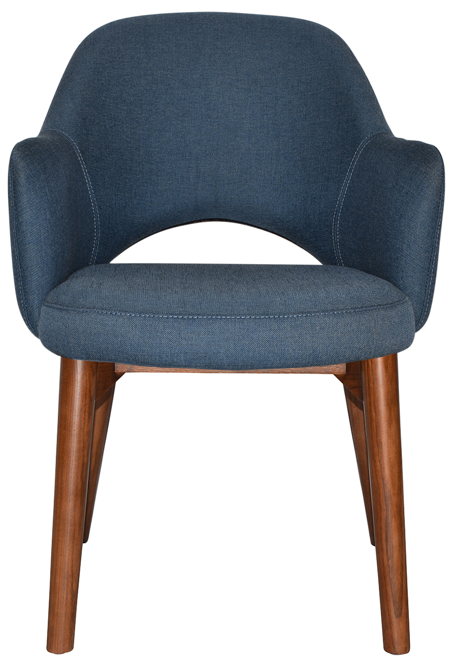 EZ ARM CHAIR ALBURY TIMBER LIGHT WALNUT