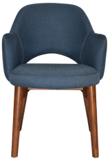 EZ ARM CHAIR ALBURY TIMBER LIGHT WALNUT