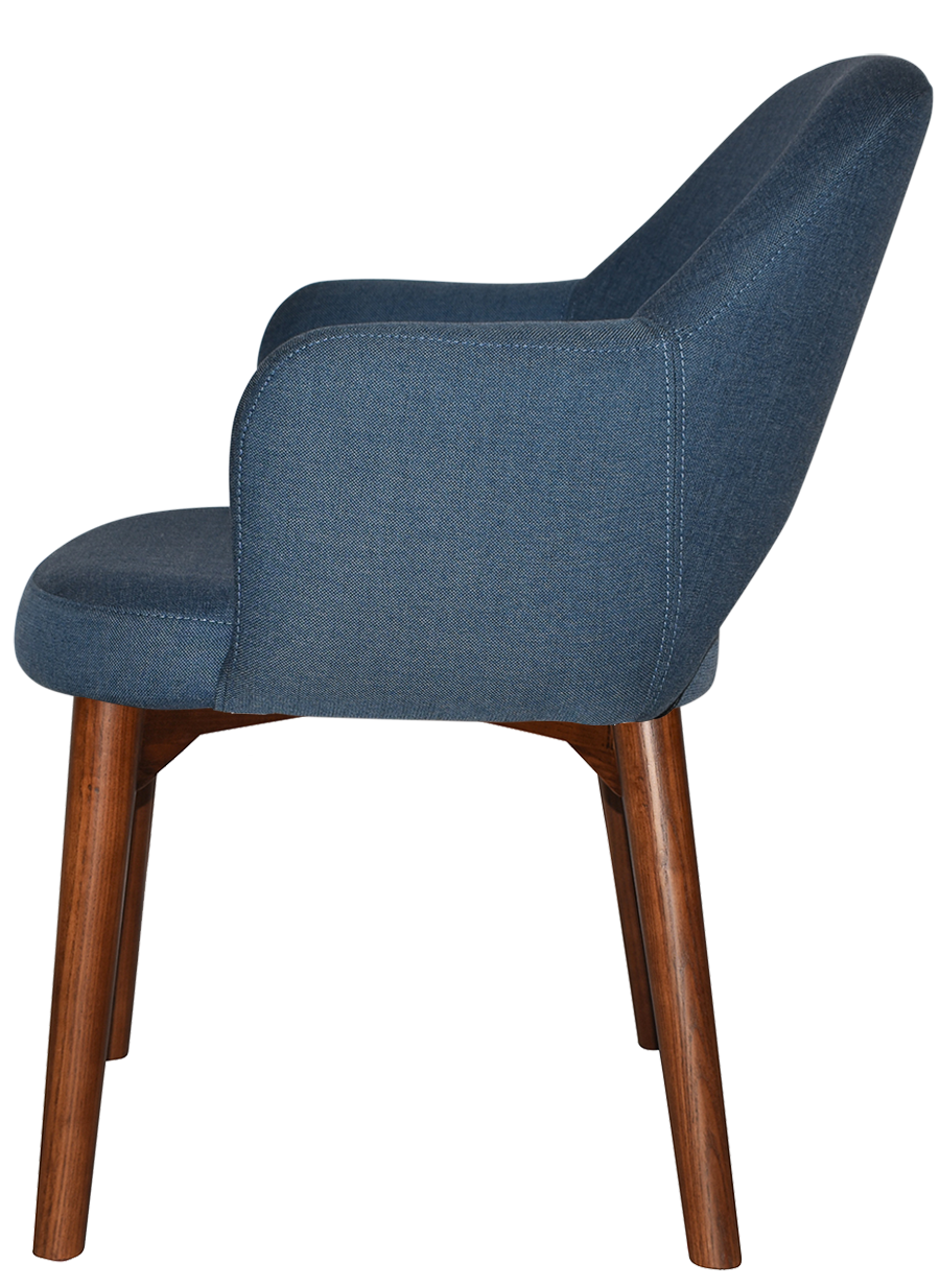EZ ARM CHAIR ALBURY TIMBER LIGHT WALNUT