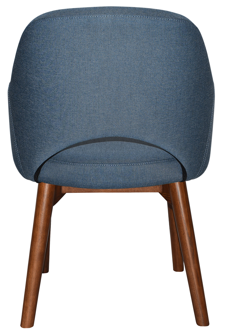 EZ ARM CHAIR ALBURY TIMBER LIGHT WALNUT