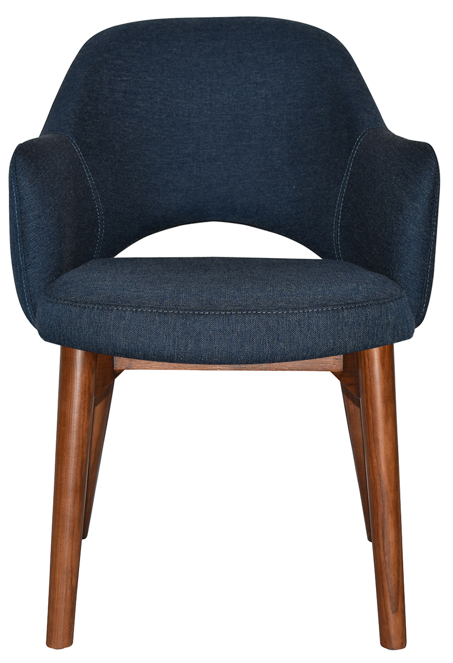 EZ ARM CHAIR ALBURY TIMBER LIGHT WALNUT