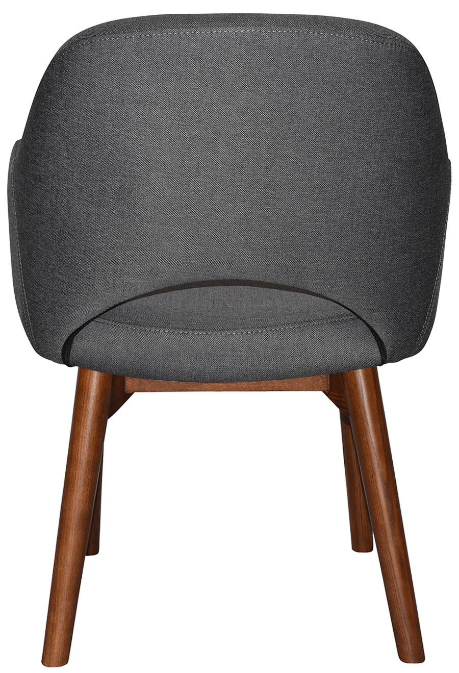 EZ ARM CHAIR ALBURY TIMBER LIGHT WALNUT