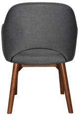 EZ ARM CHAIR ALBURY TIMBER LIGHT WALNUT