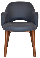 EZ ARM CHAIR ALBURY TIMBER LIGHT WALNUT