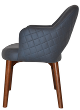 EZ ARM CHAIR ALBURY TIMBER LIGHT WALNUT