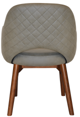 EZ ARM CHAIR ALBURY TIMBER LIGHT WALNUT