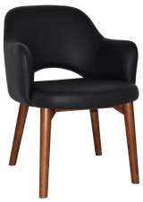 EZ ARM CHAIR ALBURY TIMBER LIGHT WALNUT
