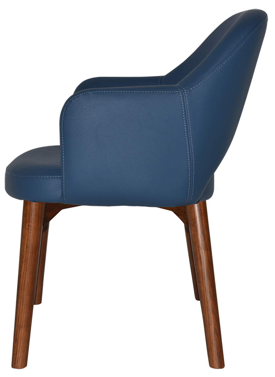 EZ ARM CHAIR ALBURY TIMBER LIGHT WALNUT