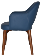 EZ ARM CHAIR ALBURY TIMBER LIGHT WALNUT