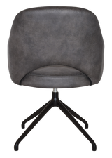 EZ ARM CHAIR ALBURY TRESTLE V2 BLACK