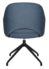 EZ ARM CHAIR ALBURY TRESTLE V2 BLACK