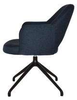 EZ ARM CHAIR ALBURY TRESTLE V2 BLACK