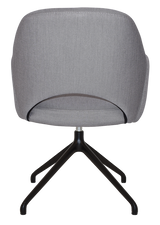 EZ ARM CHAIR ALBURY TRESTLE V2 BLACK