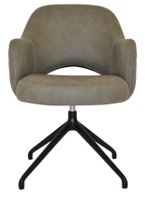 EZ ARM CHAIR ALBURY TRESTLE V2 BLACK