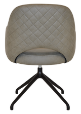EZ ARM CHAIR ALBURY TRESTLE V2 BLACK