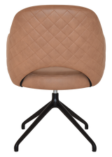 EZ ARM CHAIR ALBURY TRESTLE V2 BLACK