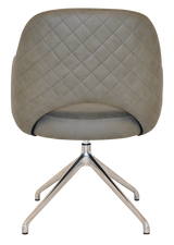 EZ ARM CHAIR ALBURY TRESTLE V2 POLISHED ALU