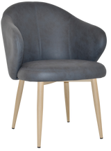 EZ ARM CHAIR HUGO METAL BIRCH