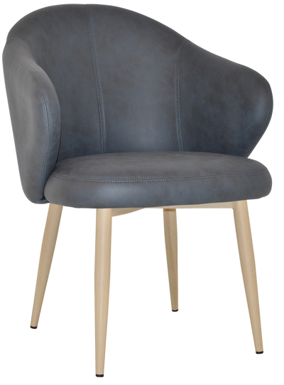 EZ ARM CHAIR HUGO METAL BIRCH