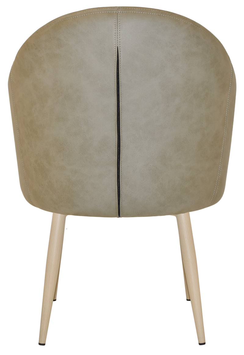 EZ ARM CHAIR HUGO METAL BIRCH