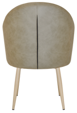 EZ ARM CHAIR HUGO METAL BIRCH
