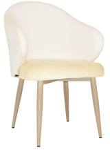EZ ARM CHAIR HUGO METAL BIRCH