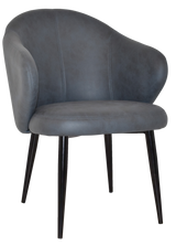 EZ ARM CHAIR HUGO METAL BLACK
