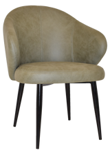 EZ ARM CHAIR HUGO METAL BLACK