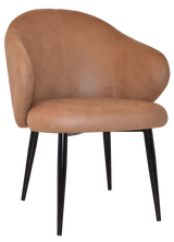 EZ ARM CHAIR HUGO METAL BLACK