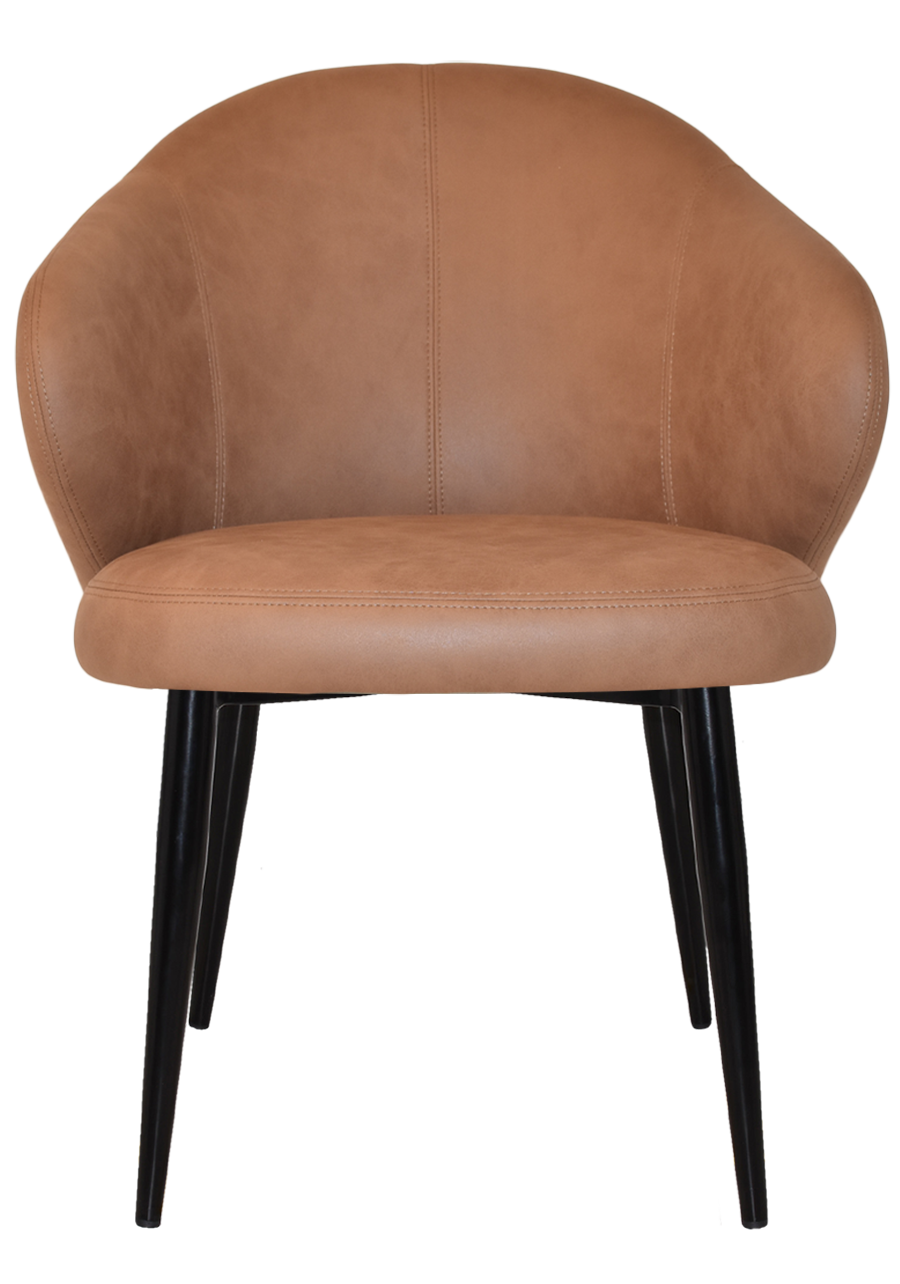 EZ ARM CHAIR HUGO METAL BLACK