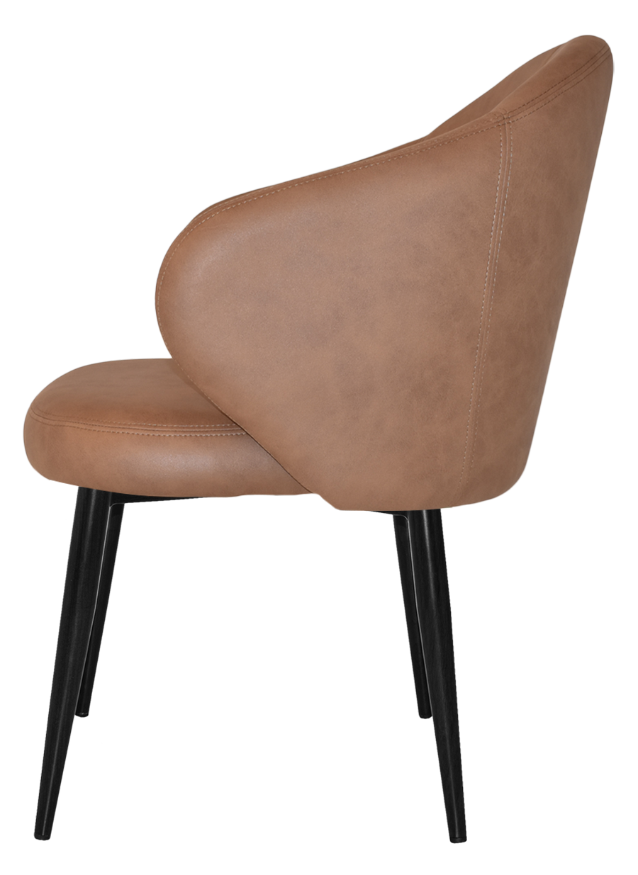 EZ ARM CHAIR HUGO METAL BLACK
