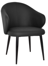 EZ ARM CHAIR HUGO METAL BLACK
