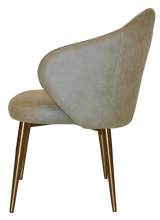 EZ ARM CHAIR HUGO METAL (SLIM) BRASS