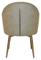 EZ ARM CHAIR HUGO METAL (SLIM) BRASS