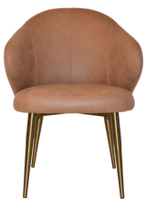 EZ ARM CHAIR HUGO METAL (SLIM) BRASS